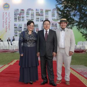 President of Mongolia Eldegdorj Tsakhia 2014