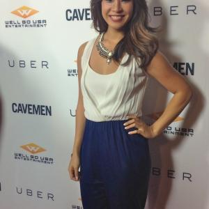 Jessica Chow at the LA movie premiere of Caveman