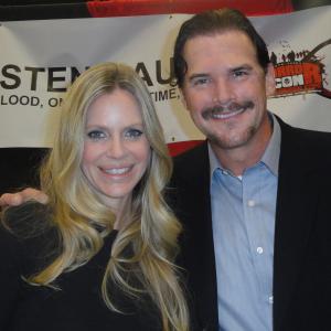 Kristen Bauer and Scott King at The South Texas Horror Con 2012