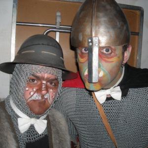 On the left Corporal Nobby Nobbs  Masquerade
