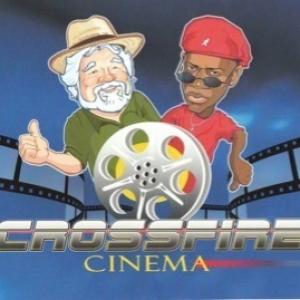 The Logo for the TV show Crossfire Cinema Greg  Speedy the CoHost