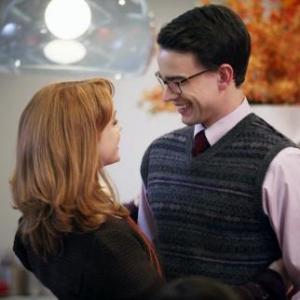 Still of Christopher Gorham and Jayma Mays in Ugly Betty 2006