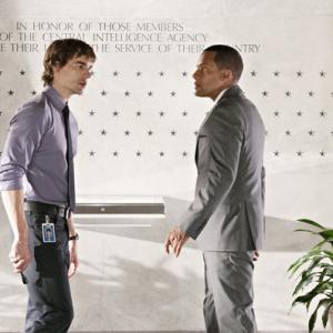Still of Hill Harper and Christopher Gorham in Covert Affairs 2010