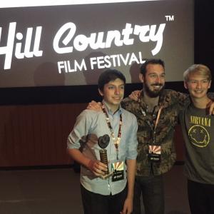 Hill Country Film Festival 2015 with Evan Materne Director Mitch OHearn and Joel Ridge Hawkinson