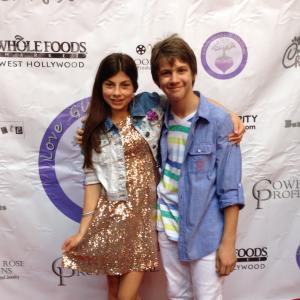 Kai Whitaker  Cassidy Mack at the Hollywood Launch of Cassidys Foundation Love Gives Chances