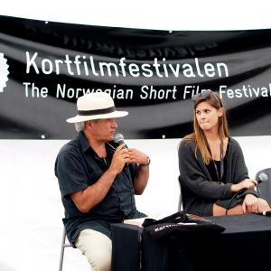 QA with director Christine Stronegger at The Norwegian Short Film Festival with her short film BLIKKFANG 2013