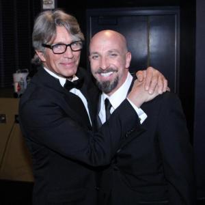 With Oscar Nominated Actor Eric Roberts after Paul's acting performance in 