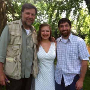 Cast picture of LOVE YOU STILL. Rick Richter as Old John, Amanda J. Hull as Alice, Simon Provan as Young John.