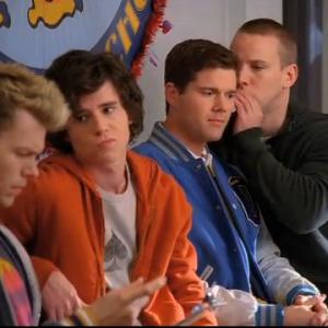 Still of Brian Dare, Charlie McDermott, Beau Wirick, and John Gammon on The Middle