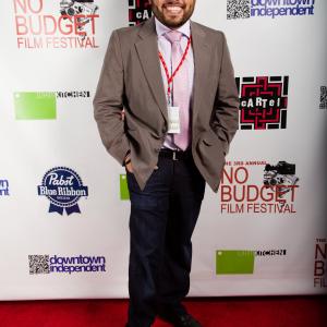 Ray Reynaga at the 3rd Annual No Budget Film Festival