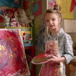 Sophia Grunow child artist WellmarkBlue Shield 75th Anniversary Commercial