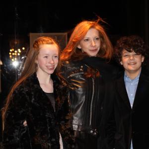 Charlotte with Light actors Dinne Kopelevich and Chris Bolletino at NY private screening