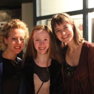 Charlotte at NY private screening of Light with director Maja Fernqvist and producer Becky Razzall