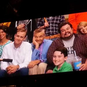 Filming with Fred Willard on the Conan OBrien Show 082014