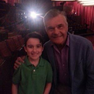 Me and Fred Willard filming on the Conan OBrien Show 07302014