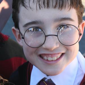 Tyler as Harry Potter for Halloween 10-31-13