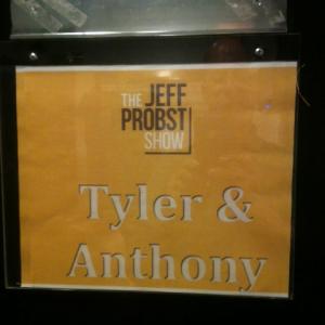 My first dressing room on the Jeff Probst Show!!
