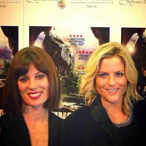 Angela Peters Ali Currey Extinction Premiere 25th February 2015
