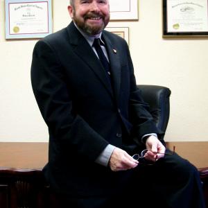 Joe Gutheinz in his law office