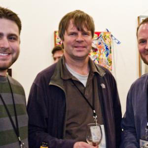 Patrick Norman, Doug Pray, and Mike Norman at the 2010 Big Sky Documentary Film Festival.