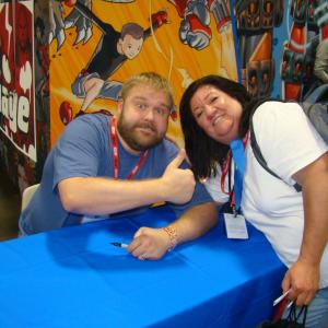 Visiting with Robert Kirkman at Comic Con