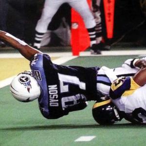 Final seconds of the 2000 Super Bowl in Atlanta, GA.
