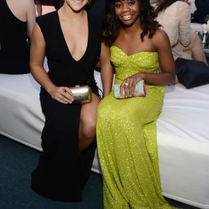 Gabby Douglas and Aly Raisman