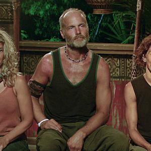 Still of Michael Skupin, Lisa Whelchel and Denise Stapley in Survivor: Million Dollar Question (2012)