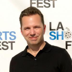 Brock Mullins at the 2013 Los Angeles International Short Film Festival for the showing of his film The Highway.