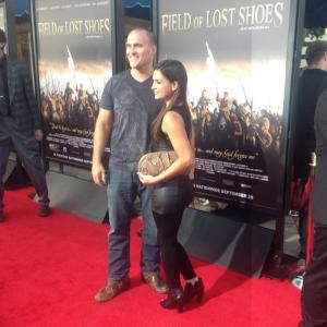 Attending the LA Premier of Field of Lost Shoes with Erik Aude