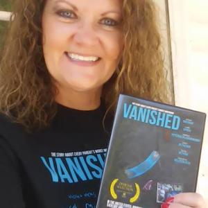 Kimberly J Richardson promoting the film Vanished in which she plays The Honorable Judge Ann Miller 2015