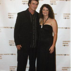 Kimberly J Richardson and husband Nate Richardson at the CMM Film Festival October 2013
