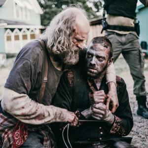 Still of Keith Allan and Russell Hodgkinson in Z Nation 2014