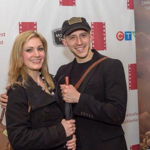 At a screening for the Canada Film Festival 2015 with actor Andre Guantanamo