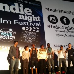 Screening of Color Lines at indie night at Chinese Man Theater