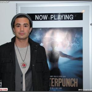 Alvaro Orlando writerproducerlead actor at the premiere for his film Counterpunch