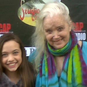 Kamila and Sally Kirkland at Premiere of Kamils ovie in Beverly Hill Ca 2013