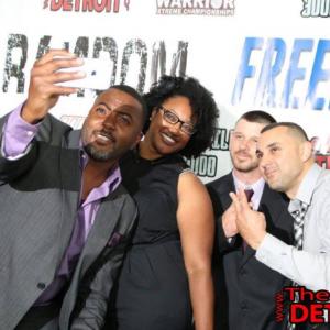 Premiere of Random and Freedom  Downtown Detroit