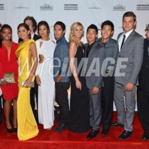Cast of One Warm Night at August 15 2012 Red Carpet Premiere