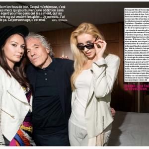 With Ilinca Kiss and Abel Ferrara in Premiere French magazine June 2014 Cannes