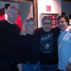 With Vincent Pastore Big Pussy Lou Martini  Ed Wood of The Sopranos at the NYC Hard Rock Cafe