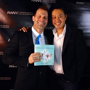 With acting coach to the stars as Oprah calls him Anthony Meindl who celebrates the launch of his book Alphabet Soup for GrownUps The red carpet event was held at Bugatta in Hollywood Nov 14 2013