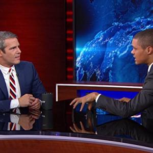 Still of Andy Cohen and Trevor Noah in The Daily Show 1996