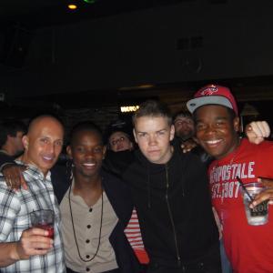 The boys Giovanni Silva Aml Ameen Will Poulter and Dexter Darden are back in town!!