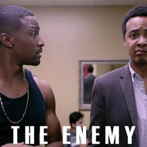 Still of Donnivin Jordan and Philip AJ Smithey in The Enemy The N in Me 2015