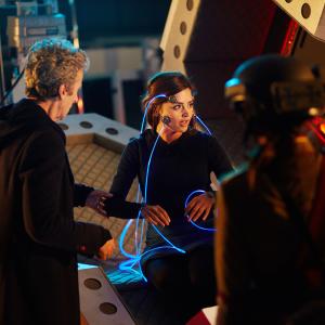 Peter Capaldi and Jenna Coleman in Doctor Who 2005