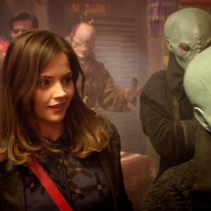 Still of Matt Smith and Jenna Coleman in Doctor Who The Rings of Akhaten 2013