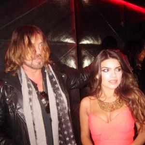 Working with Billy Ray Cyrus at BiteSizeTV Oscars event