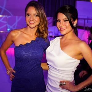Roxanna Medina and Danielle Phelan at the Official Premier and After Party for The Prince August 2014