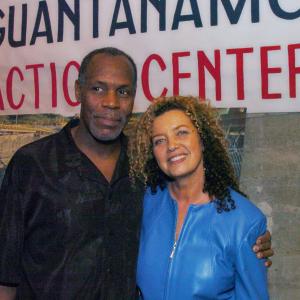 Danny Glover and Ellen Gavin at Opening of Gillian Slovo's Guantanamo: Honor Bound to Defend Freedom.